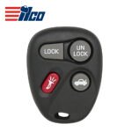ILCO Look-Alike 1996-2005 General Motors Keyless Entry Remote 4B FCCID: KOBUT1BT PN#: 25628814