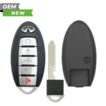Infiniti New OEM 2013-2024 QX80, QX56 Smart Key 5B Remote Start/Hatch FCCID: CWTWB1G744 PN# 285E3-1LA5A