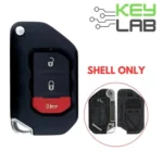 Jeep 2018-2023 Remote Flip Key SHELL for OHT1130261 3B