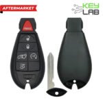 Jeep Aftermarket 2008-2012 Fobik Key 6B Hatch/Glass FCCID: IYZ-C01C PN# 68066842AA