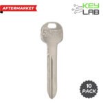 Jeep Aftermarket 2021-2023 Wagoneer, Grand Wagoneer Metal Test Key Y159R (Pack of 10)