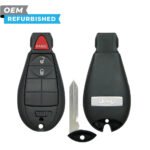 Jeep Refurbished 2014-2021 Cherokee Fobik Key 3B FCCID: GQ4-53T PN# 68105081AB