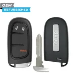 Jeep Refurbished 2014-2021 Cherokee Smart Key 3B FCCID: GQ4-54T PN# 68105087AG