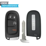 Jeep Refurbished 2014-2021 Cherokee Smart Key 4B Remote Start FCCID: GQ4-54T PN# 68105078AC