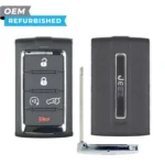Jeep Refurbished OEM 2021-2023 Grand Cherokee Smart Key 5B Hatch/Remote Start FCCID: M3NWXF0B1 PN# 68377534AB