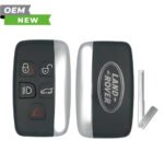 Land Rover New OEM 2012-2018 LR2, LR4 Smart Key 5B Lights/Hatch FCCID: KOBJTF10A PN# 5E0U30147, CH22-15K601-AB