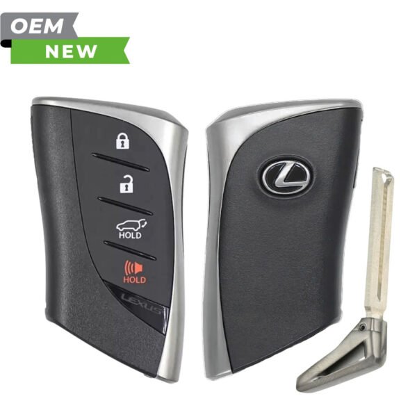 Lexus New OEM 2025-2026 RX350, LX600 Smart Key 4B Hatch FCCID: HYQ14FLC PN# 8990H-F6080
