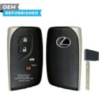 Lexus Refurbished 2013-2017 LS460 Smart Key 4B Trunk FCCID: HYQ14ACX PN# 89904-50K80
