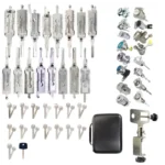 Locksmith Starter Kit - Lishi Practice Set With Locks & Test Keys (Set of 16)