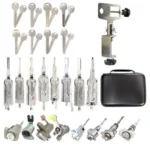 Locksmith Starter Kit - Lishi Practice Set With Locks & Test Keys (Set of 8)