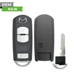 Mazda New OEM 2012-2018 Mazda 3, CX-3, CX-5, CX-9 Smart Key 3B FCCID: WAZSKE13D01 PN# KDY3-67-5DY