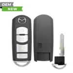 Mazda New OEM 2014-2018 Mazda 3/6, Miata MX 5 Smart Key 4B Trunk FCCID: WAZSKE13D01 PN# GJY9-67-5DY