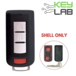 Mitsubishi 2008-2021 Smart Key SHELL for OUC644M-KEY-N