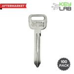 Nissan/Infiniti 1996-2020 Metal Test Key DA34 (Pack of 100)