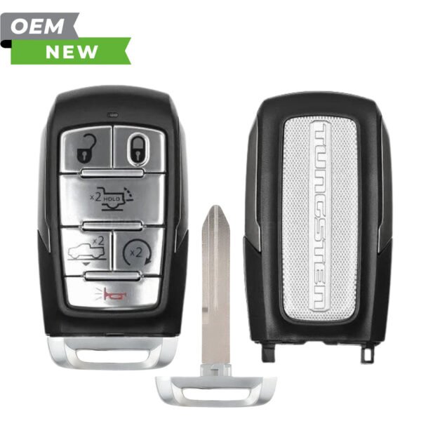 RAM New OEM 2025 1500 Tungsten Smart Key 6B FCCID: OHT4882056 PN# 68548587AA
