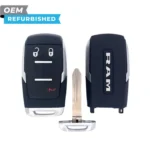 RAM Refurbished 2019-2022 2500-5500 Smart Key 3B FCCID: GQ4-76T PN# 68365299AB