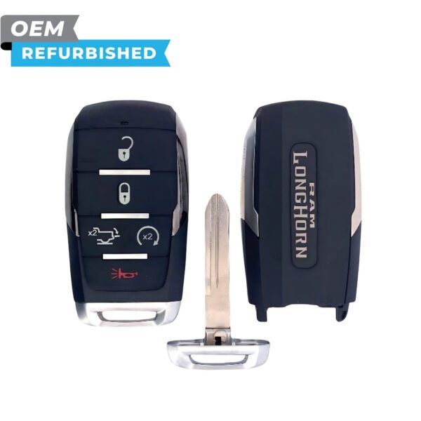 RAM Refurbished 2019-2024 1500 Longhorn Smart Key 5B Tailgate/Remote Start FCCID: OHT-4882056 PN# 68291693AD