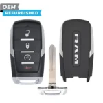 RAM Refurbished OEM 2025 1500, 2500 Smart Key 4B Remote Start (Satin Sides) FCCID: OHT-4882056 PN# 68731639AA
