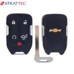 Strattec - Chevrolet New OEM 2019-2020 Silverado Smart Key 5B Remote Start/Tailgate FCCID: HYQ1EA PN# 5947333
