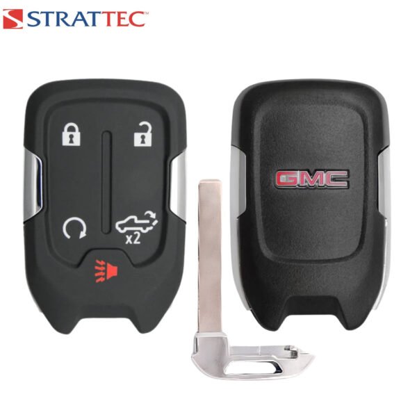 Strattec - GMC New OEM 2019-2020 Sierra Smart Key 5B Tailgate/Remote Start FCCID: HYQ1EA PN# 5944140
