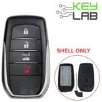 Toyota 2016-2019 Smart Key SHELL for HYQ14FBA