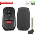 Toyota Aftermarket 2023-2026 BZ4X, Smart Key 5B A/C Hatch FCCID: HYQ14FBX PN# 8990H-42520