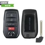 Toyota New OEM 2025 Toyota 4 Runner Smart Key 4B Hatch FCCID: HYQ14FBX PN# 8990H-35040