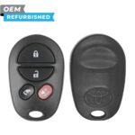 Toyota Refurbished 2004-2013 Sienna Keyless Entry Remote 4B Side Door FCCID: GQ43VT20T PN# 89742-08100, 89742-AE020