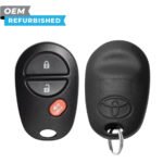 Toyota Refurbished 2004-2020 Tundra Keyless Entry Remote 3B FCCID: GQ43VT20T PN# 89742-AE011