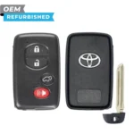 Toyota Refurbished 2007-2013 Highlander Smart Key 4B Hatch FCCID: HYQ14AAB (0140 Board) PN# 89904-48110