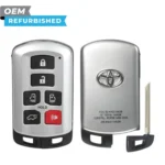 Toyota Refurbished 2011-2020 Sienna, Smart Key 6B Hatch/Power Doors FCCID: HYQ14ADR PN# 89904-08010