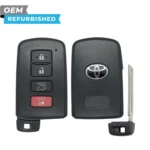 Toyota Refurbished 2013-2018 RAV4 Smart Key 4B Hatch FCCID: HYQ14FBA-0020 PN# 89904-42070