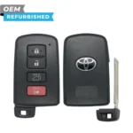 Toyota Refurbished 2014-2020 Highlander Smart Key 4B Hatch FCCID: HYQ14FBA-2110 PN# 89904-0E121