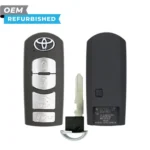 Toyota Refurbished 2017-2019 Yaris iA Smart Key 4B Trunk FCCID: WAZSKE13D02 PN# 89904-WB001