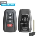 Toyota Refurbished 2018-2024 Camry Smart Key 4B Trunk FCCID: HYQ14FBC-0351 PN# 89904-06220, 89904-06240, 89904-06200