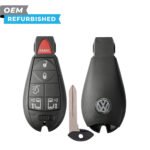 Volkswagen Refurbished 2009-2012 Routan Fobik Key 6B FCCID: M3N5WY783X / IYZ-C01C PN# 7B0959754AG