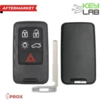 Volvo Aftermarket 2007-2017 S60, S80 Smart Key 5B Trunk/Lights (434 MHz) Keyless Go FCCID: KR55WK49264 PN# 30659607