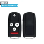 Acura Refurbished 2009-2014 TSX Remote Flip Key 4B Trunk FCCID: MLBHLIK-1T PN# 35113-SZN-A00
