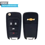 Chevrolet Refurbished 2011-2015 Cruze Remote Flip Key 4B Trunk FCCID: P40 9MK74946931 PN# 13584828
