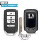 Honda Refurbished 2019-2024 Passport, Pilot Smart Key (No Memory) 5B FCCID Remote Start/Hatch FCCID: KR5V44 - KR5T44 PN# 72147-TG7-A61