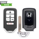 Honda New OEM 2018-2022 Accord Smart Key (Memory 2) 5B Trunk/Remote Start FCCID: CWTWB1G0090 PN# 72147-TVA-A31