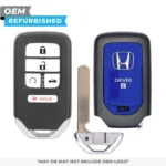 Honda Refurbished 2018-2022 Insight, Accord Smart Key (Memory 2) 5B Trunk/Remote Start FCCID: CWTWB1G0090 PN# 72147-TWA-A31