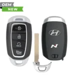 Hyundai New OEM 2022-2023 Kona N-Line Smart Key 4B Remote Start FCCID: TQ8-FOB-4F43 PN# 95440-I3450