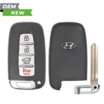 Hyundai New OEM 2013-2016 Genesis Coupe Smart Key 4B Trunk FCCID: SY5RBFNA433 PN# 95440-2M420