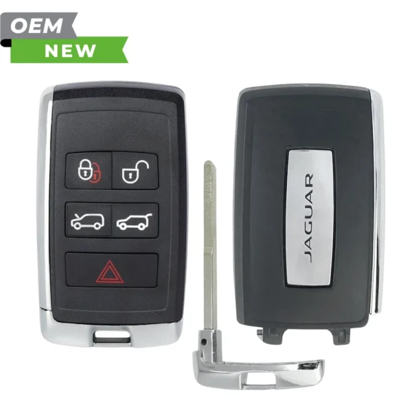 Jaguar New OEM 2019-2020 I-PACE Smart Key 5B Hatch/Hood FCCID: K0BJXF18A PN# J9D3-15K601-CC
