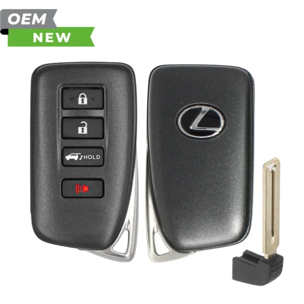 Lexus New OEM 2021-2023 RX350 Smart Key 4B Hatch FCCID HYQ14FLB-3950 PN# 89904-48V80