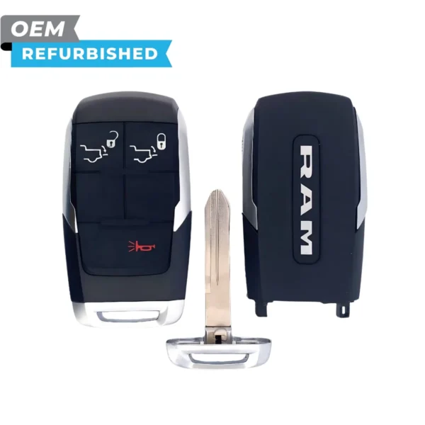 RAM Refurbished 2019-2024 2500 Smart Key 3B Lock Tailgate/Unlock Tailgate FCCID: GQ4-76T PN# 68381171AB