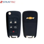 Strattec - Chevrolet New OEM 2011-2015 Volt Remote PEPS Flip Key 5B Plug-In/Remote Start FCCID: OHT05918179 PN# 5920157