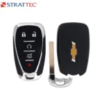 Strattec - Chevrolet New OEM 2016-2025 Camaro, Cruze, Malibu Smart Key 5B Trunk/Remote Start FCCID: HYQ4EA PN# 5942493