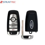 Strattec - Ford New OEM 2022-2023 F-150 BEV Lightning Smart Key 5B Tailgate/ Cargo Front FCCID: M3N-A3C054338 PN# 5944000